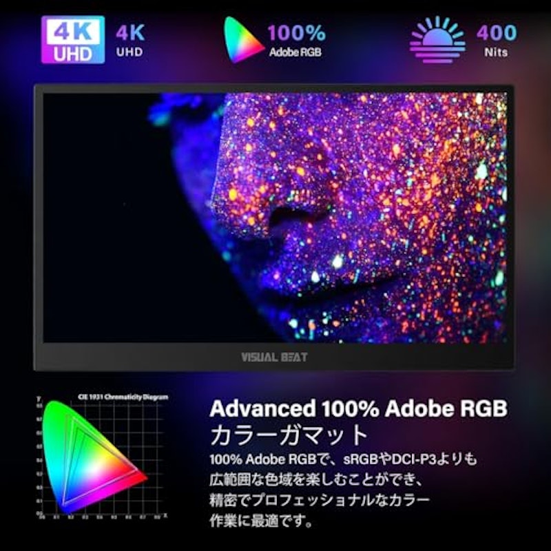 Visual Beat モバイルモニター 2