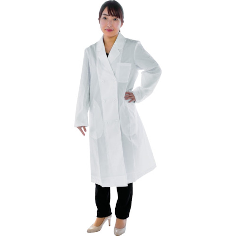 TRUSCO 研究用白衣 袖口ひも入 女子シングル 1