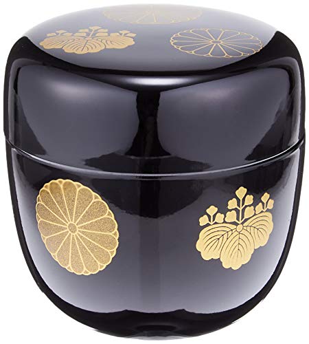 2.2棗中蓋付黒 高台寺蒔絵 1