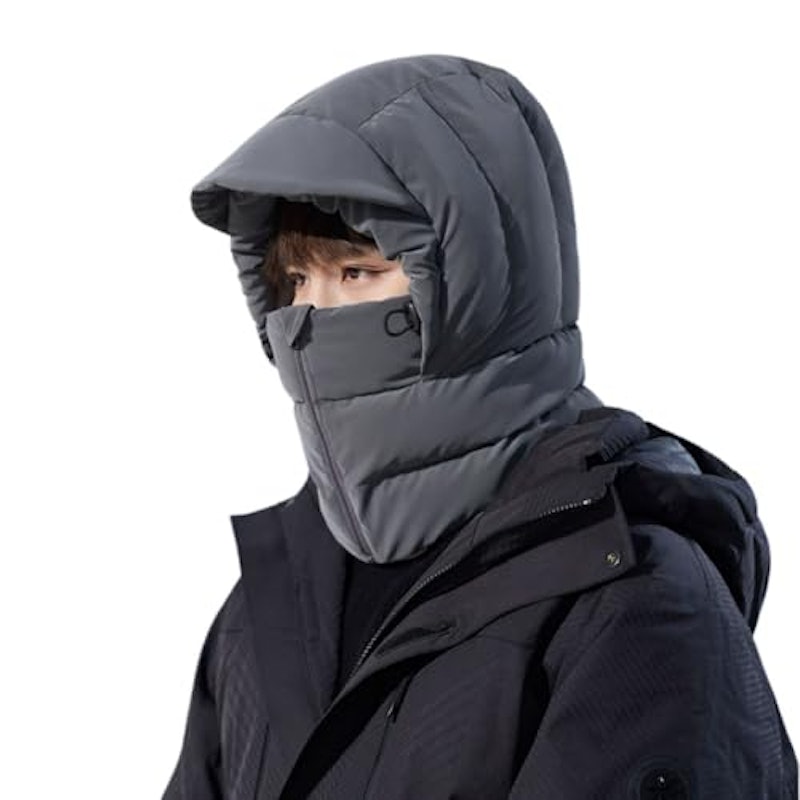 フード付きネックウォーマー 1