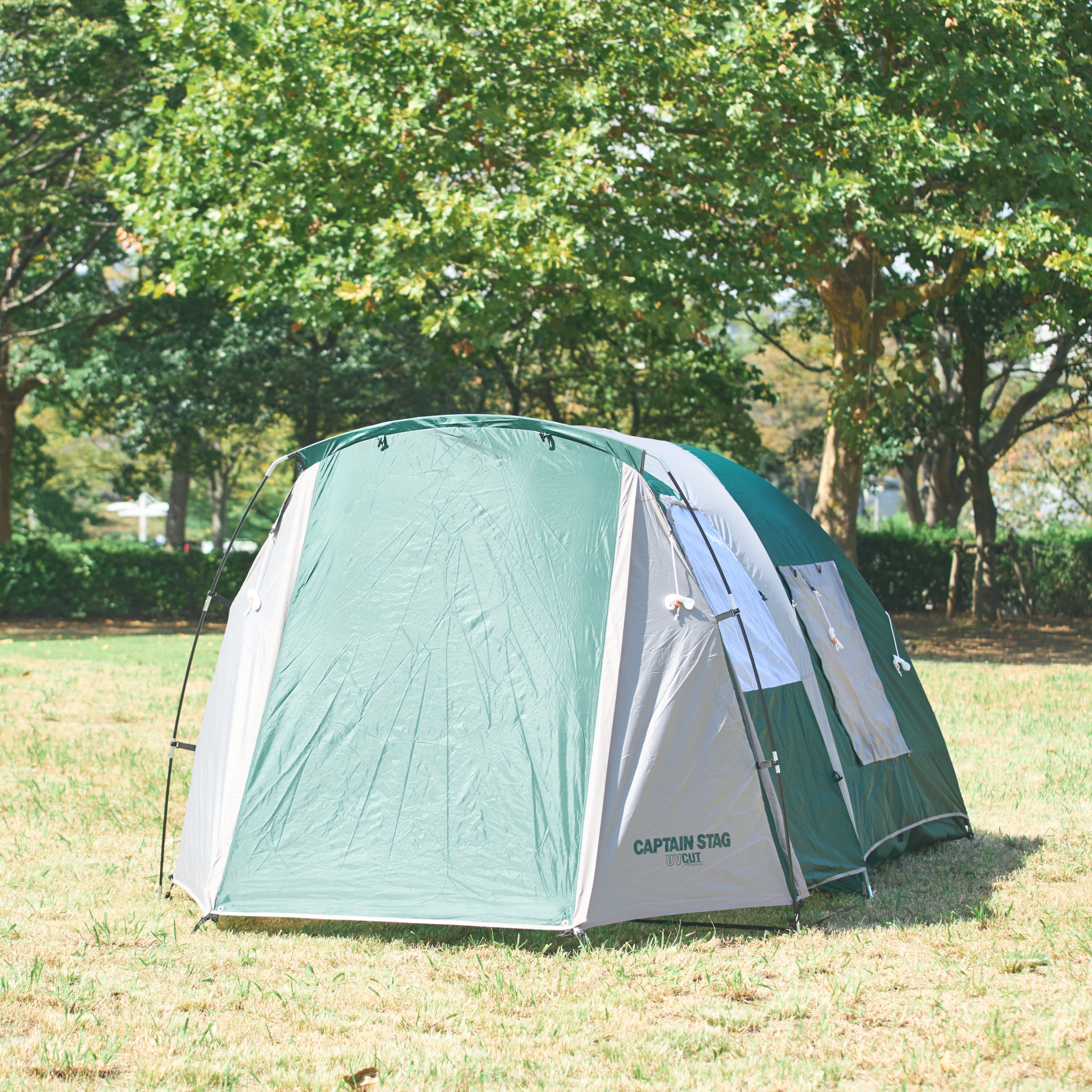 キャプテンスタッグ CSツールームドームUV〈3~4人用〉(キャリー