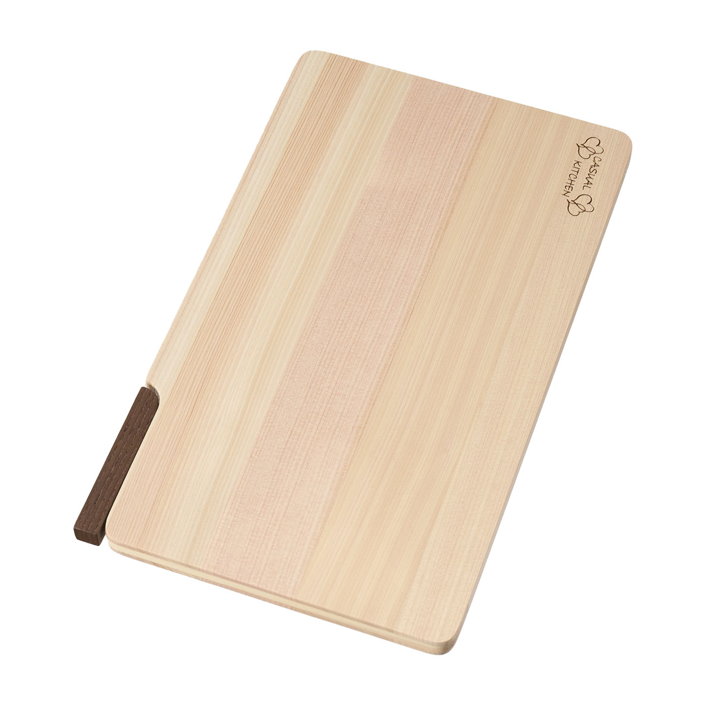 woodpecker まな板 いちょう 木製 日本製 天然木 いちょうの木のまな板 持ち穴 角 (2大) - 3