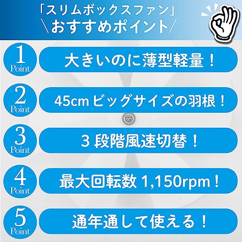 スリムボックスファン 2