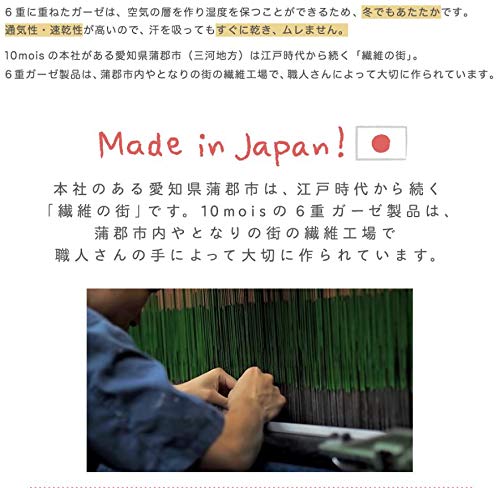 シャンピニオンふくふくガーゼスリーパー 6