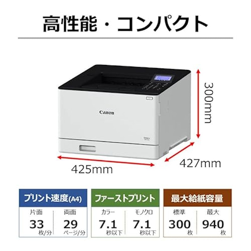 カラーレーザービームプリンター 3