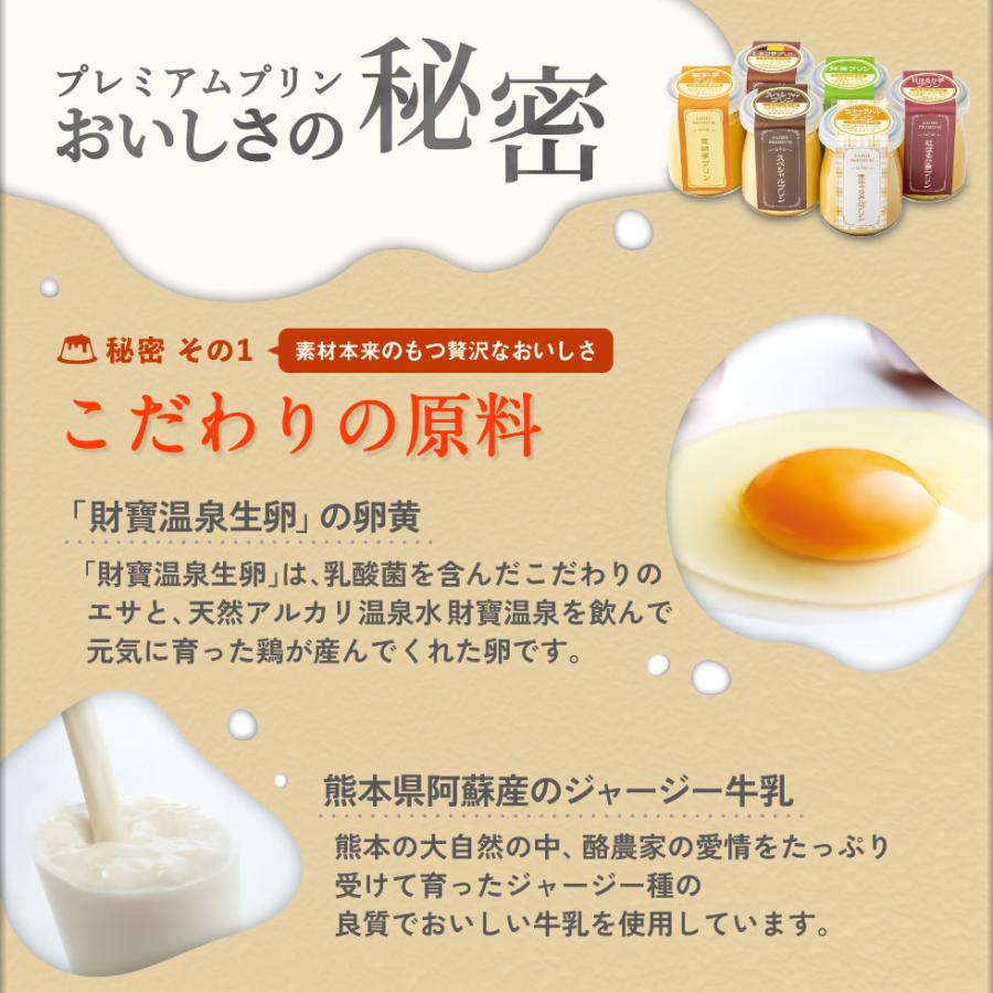プレミアムプリン6種詰め合わせ 3