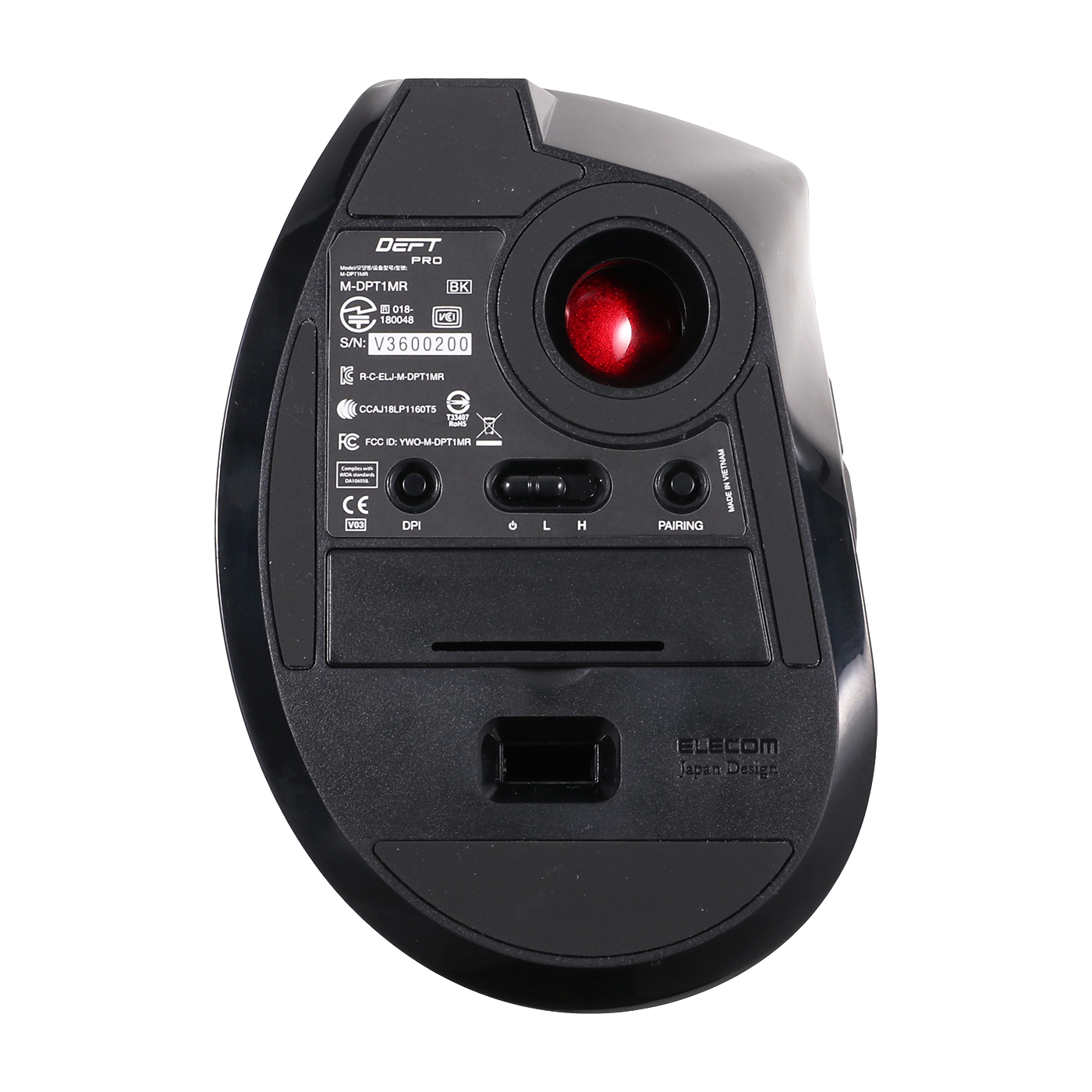 エレコム DEFT PRO M-DPT1MRBKを検証レビュー！トラックボールの選び方