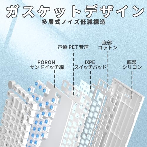  有線メカニカルキーボード 3