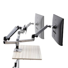 エルゴトロン LXデュアルデスクマウントアーム サイドバイサイド エルゴトロン LXデュアルデスクマウントアーム サイドバイサイド