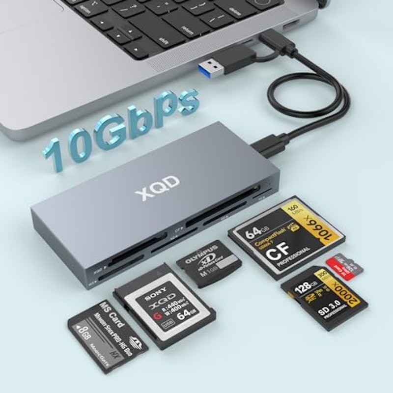 6 in 1 XQD Card Reader 1