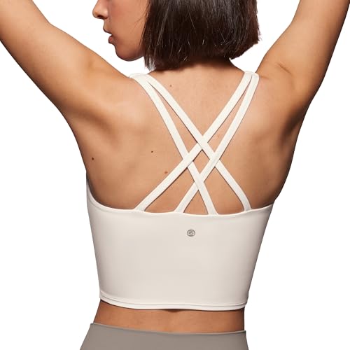 Criss Cross Back Built-in Bra Tanks 1