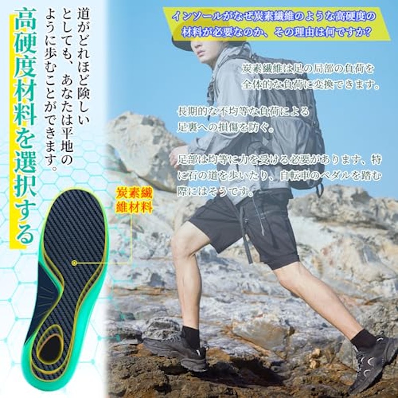 カーボンファイバーインソール 3