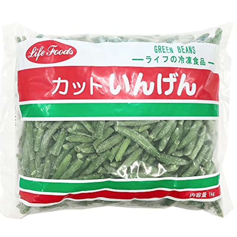 いんげんカット 1