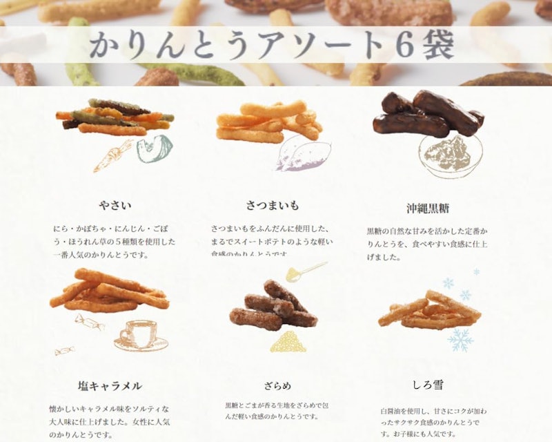 かりんとうギフトボックス 2