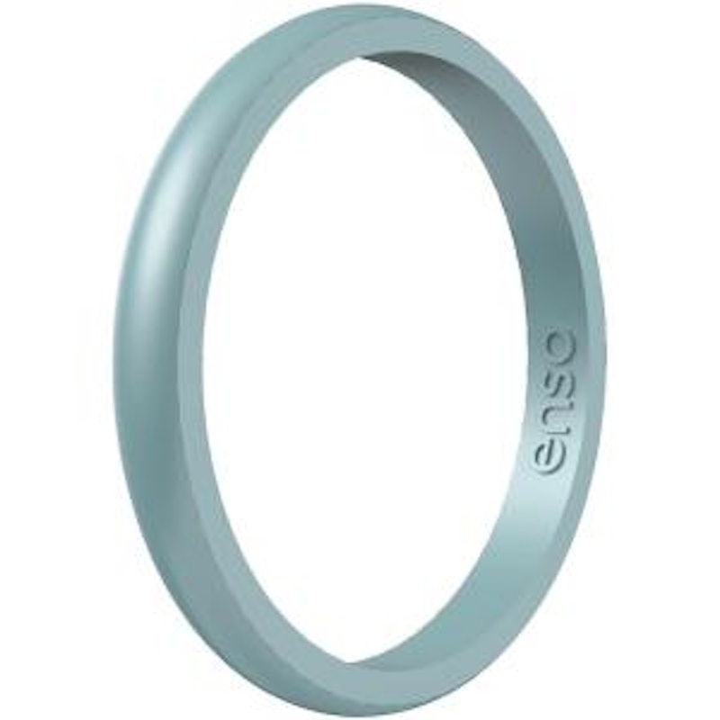 BIRTHSTONE CLASSIC HALO SILICONE RING 1