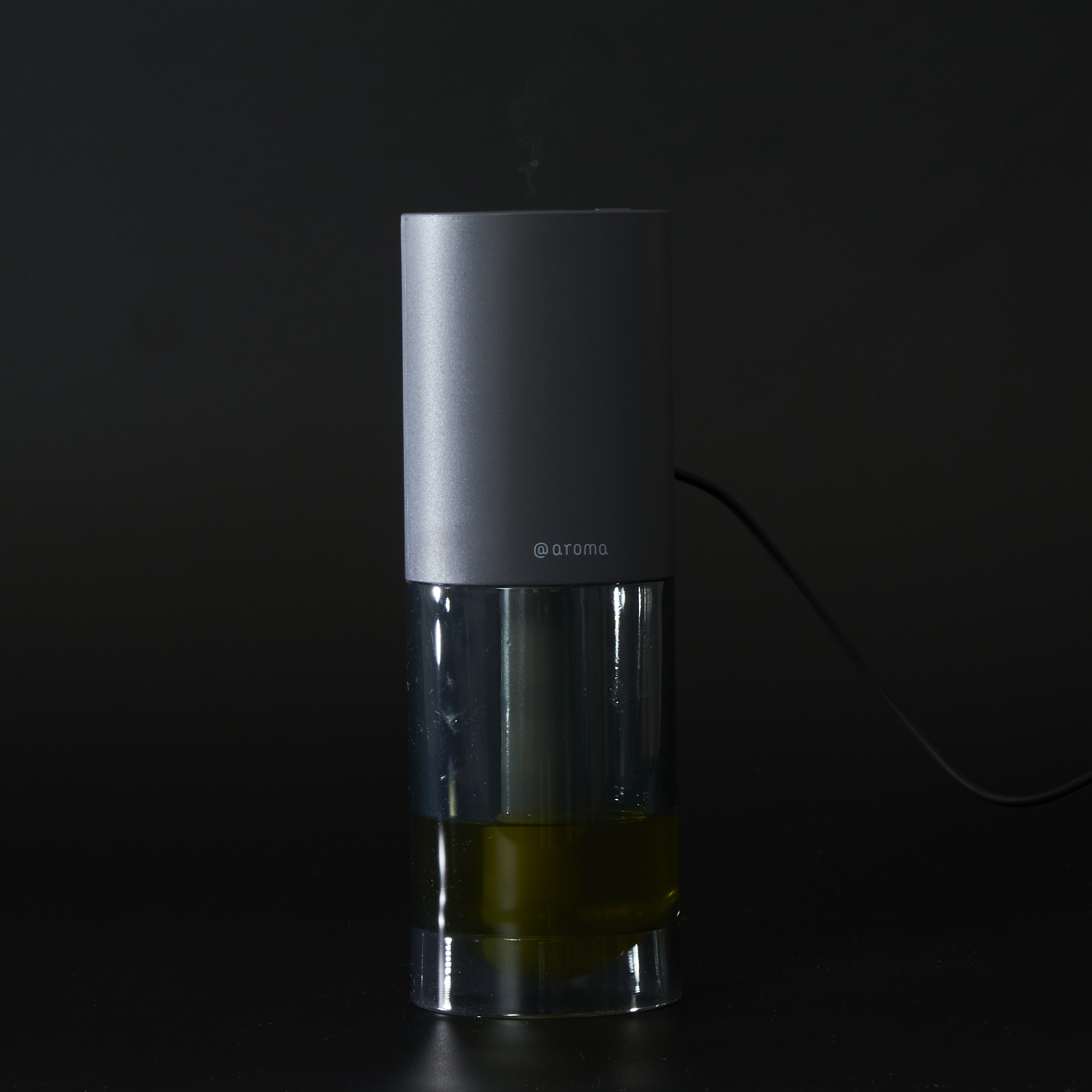 @aroma/アットアロマ/ピエゾ ディフューザー/solo/ソロ/グレー Amazon.co.jp: アットアロマ @aroma ピエゾディフューザー piezo