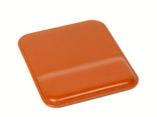 リストレスト付革製マウスパッド 1