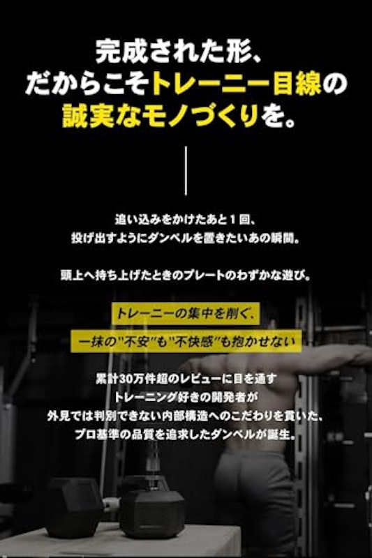 ヘックスダンベル Solid 3