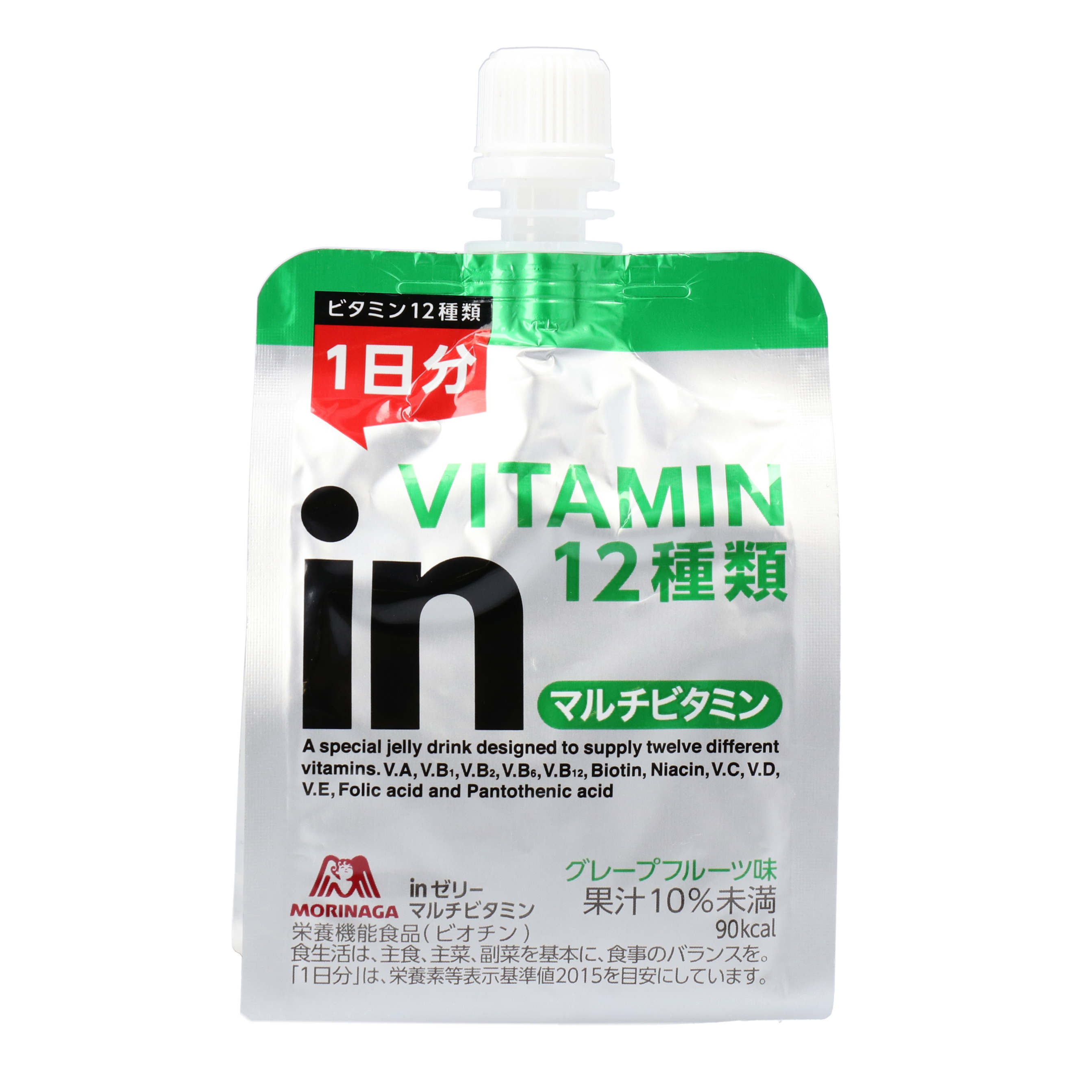 森永製菓 inゼリー ローヤルゼリーゴールド 180g x 12個[36JMM10500] (ゼリー飲料 ウィダー 健康 体調管理 非常食)