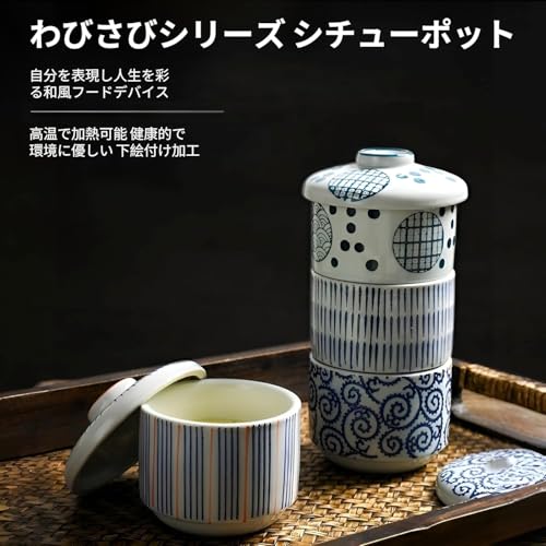 蓋付きココット 3