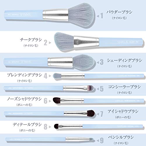 セッティングパウダー 青色 ストライプ いきかえり 
