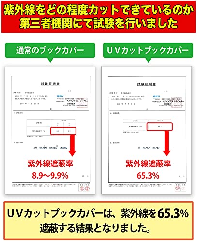 UVカット 透明ブックカバー 少年少女コミック用 2