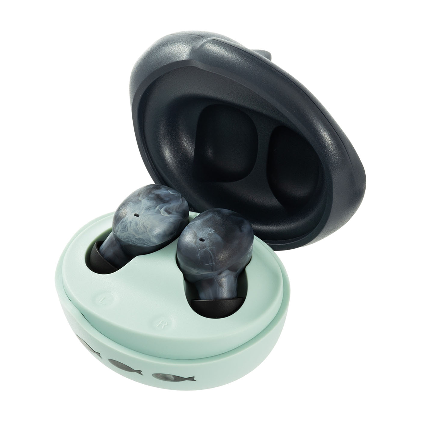 ラディウス HP-C28BTK 完全ワイヤレスイヤホン NEKO 左右分離 Bluetooth対応 : ラディウス radius HP-C28BT 完全ワイヤレスイヤホン