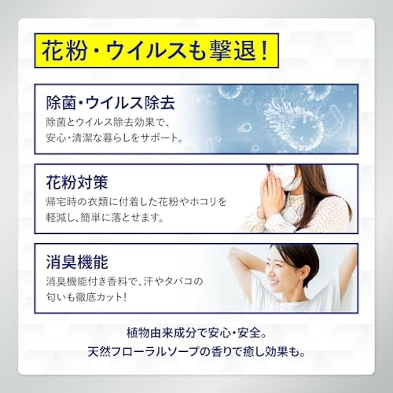 静電気・花粉防止スプレー 3