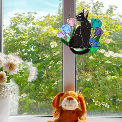 猫サンキャッチャーペンダント 2
