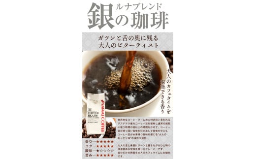 澤井珈琲 金・銀・銅のプレミアムブレンド珈琲 3種セット 3