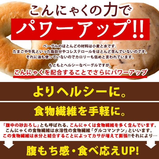 こんにゃくベーグル 4