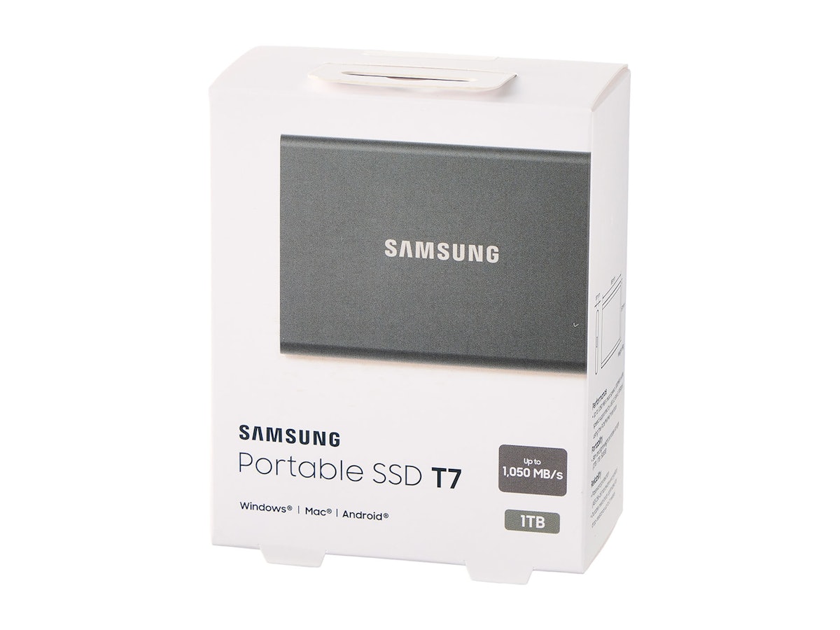 SAMSUNG T7 MU-PC1T0T ECを検証レビュー!外付けSSDの選び方も紹介 SAMSUNG T7 MU-PC1T0T ECを検証レビュー!外付けSSDの選び方も紹介