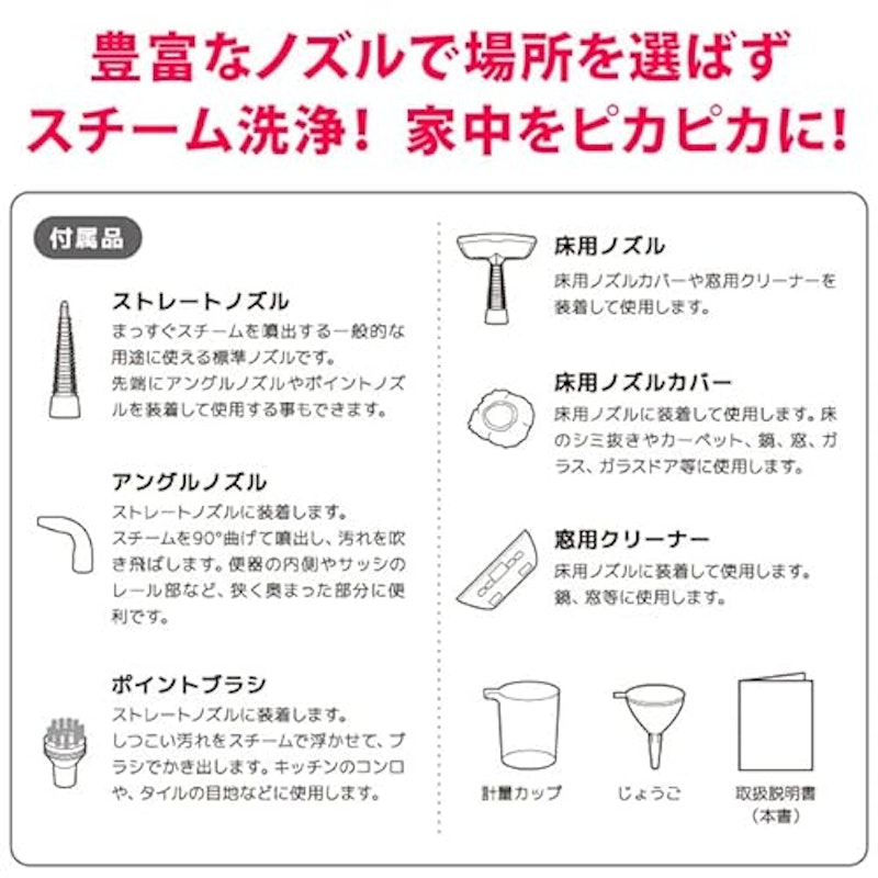 スチームジェットクリーナー 4