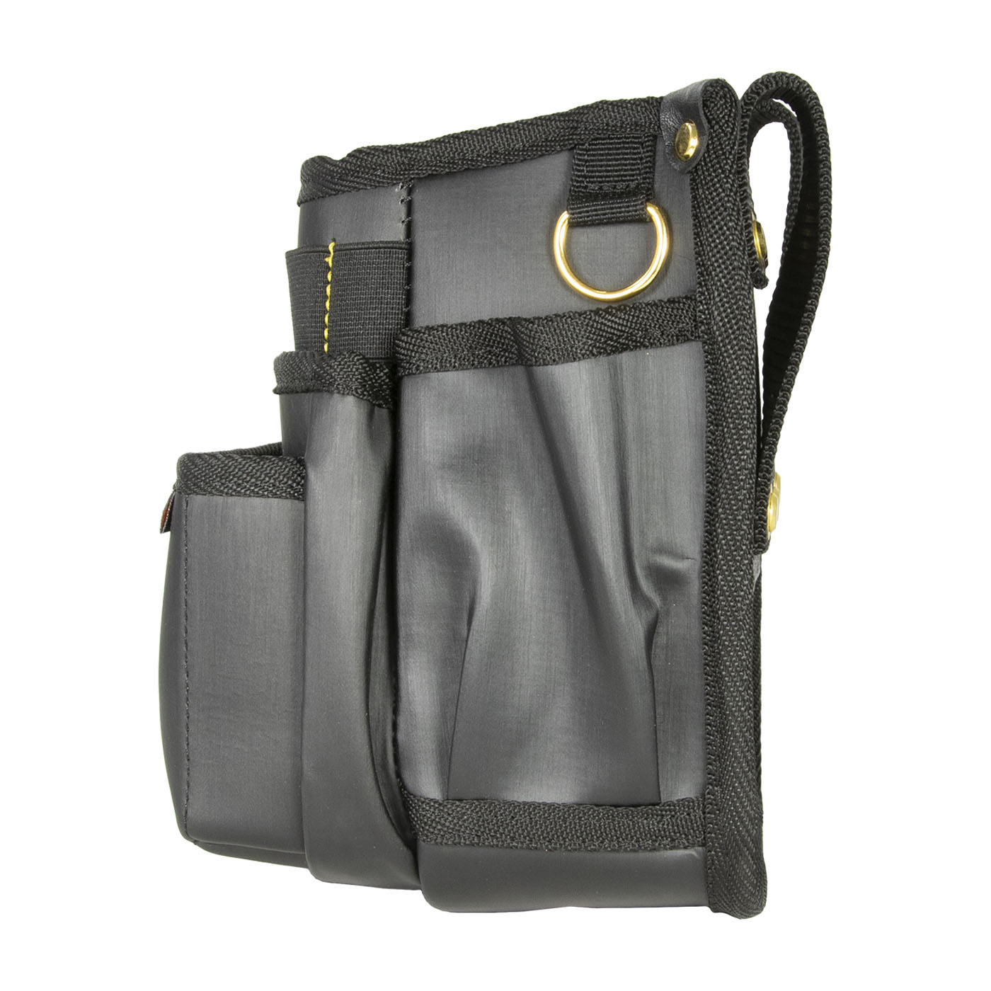 ヒマサ金物 墨壺ホルダー付き釘袋 HB-036Kを検証レビュー！腰袋の