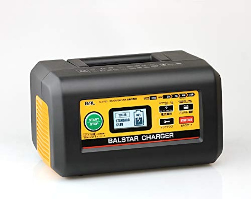 12V/24Vバッテリー充電器 BALSTAR CHARGER 2