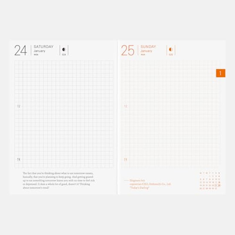 手帳本体Planner 3