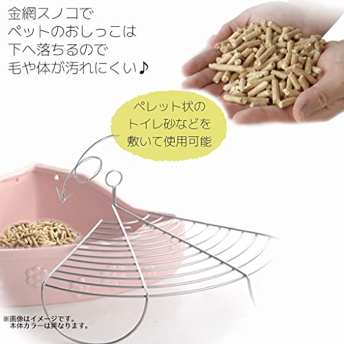 中型金属製ケージとトイレ砂・ペレットセット 中型金属製ケージとトイレ砂・ペレットセット うさぎ用トイレの
