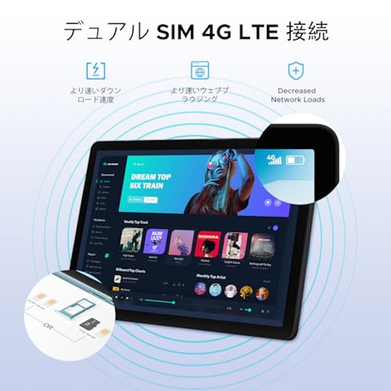 Androidタブレット 11インチ 9