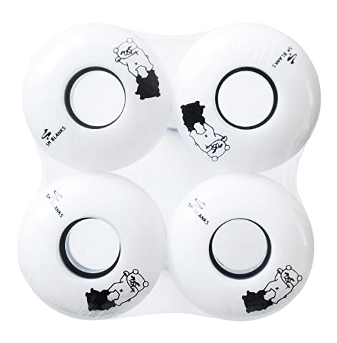 Hard Times wheels 53mm - ソフトウィール 53mm clear white White - 101a \u2013