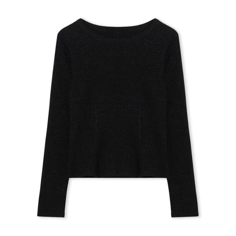 ホリデーラメロングスリーブTシャツ 1