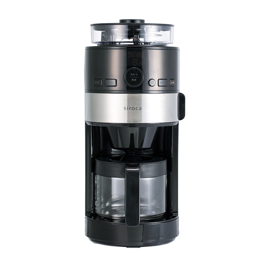 スマホ/家電/カメラsiroca コーン式全自動コーヒーメーカー　SC-C111