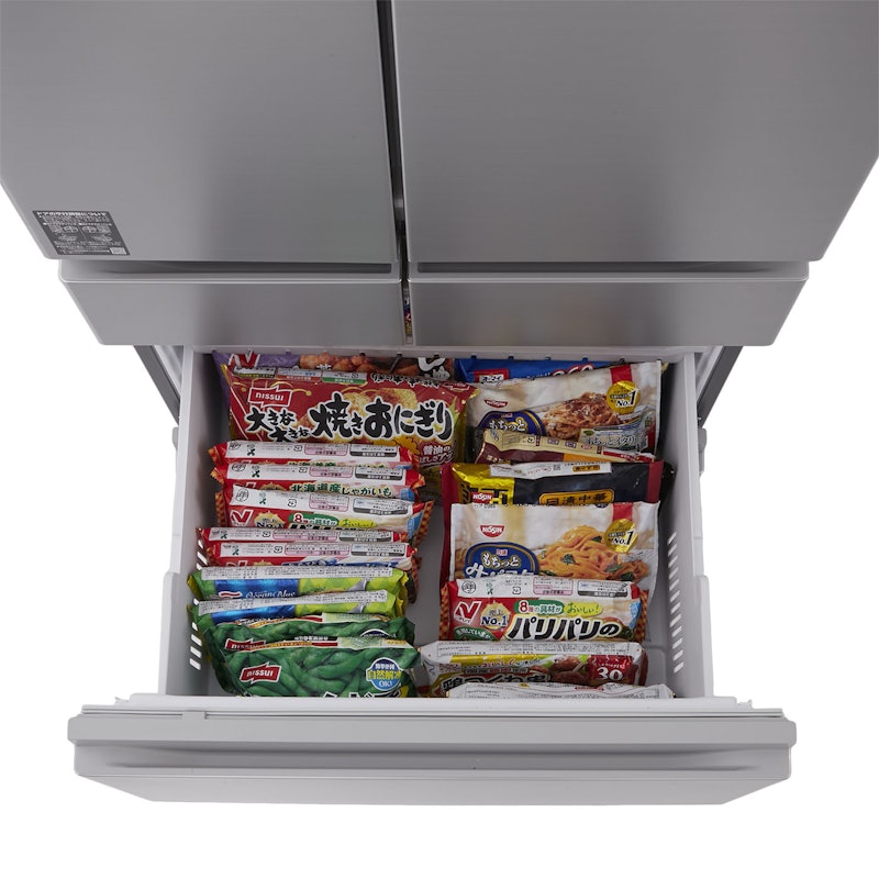 冷蔵庫 大容量 綺麗 設置無料 6ドア シルバー シルバーの冷蔵庫の 冷蔵庫 大容量 綺麗 設置無料 6ドア シルバー シルバーの冷蔵庫の