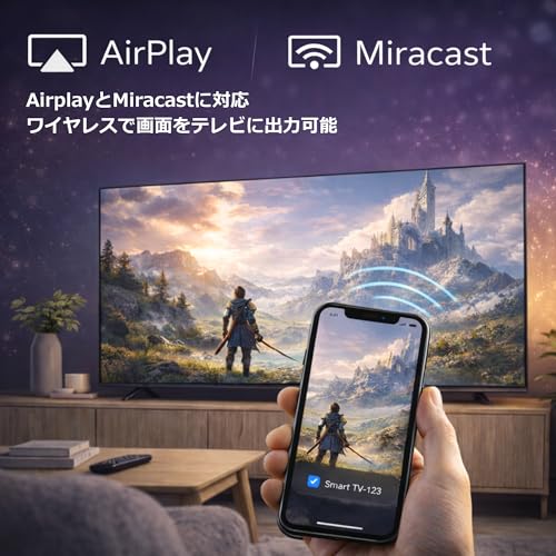 スマートテレビ チューナーレステレビ 3