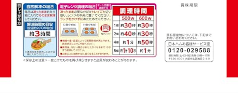 てりやきハンバーグ 2