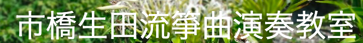 市橋生田流箏曲演奏教室 1