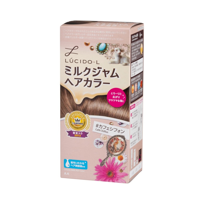ミルクジャムヘアカラー カフェシフォン 1