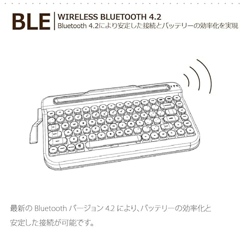 タイプライター風レトロキーボード PENNA 3