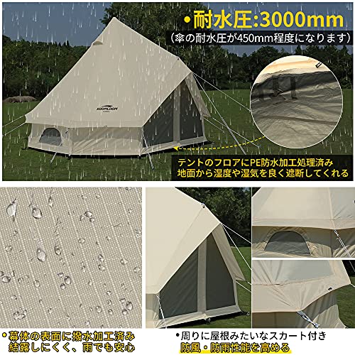 オーニング 4 x 6.5 m プライバシー Uvカット 長方形 目隠しシェード 日差しよけ オーニング 愉し