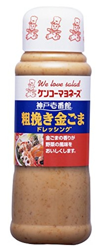 神戸壱番館 粗挽き金ごまドレッシング 1