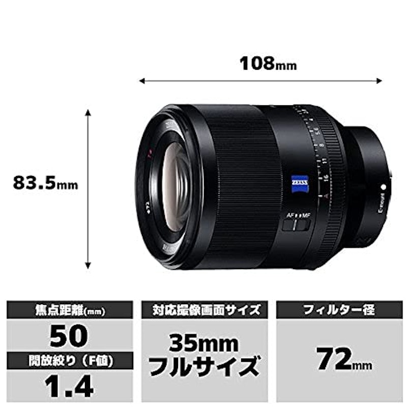 Planar T* FE 50 mm F1.4 ZA 2